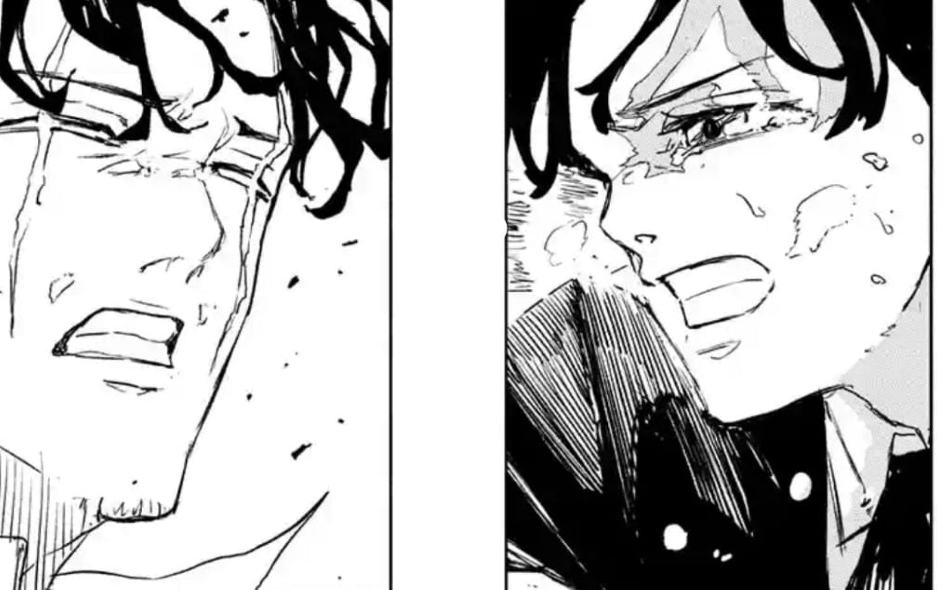 Samura and Iori (Image via Shueisha)